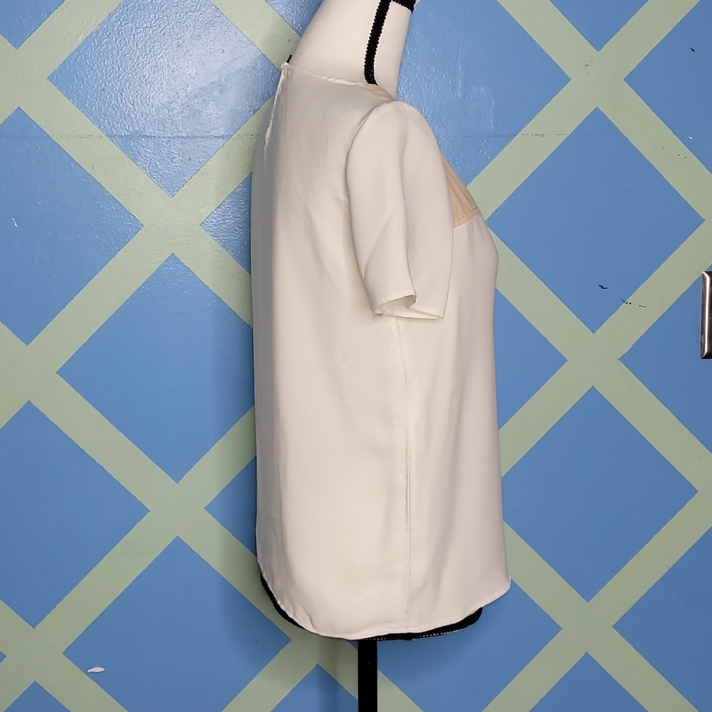 Zara Basic Color Block Short Sleeve - image 2